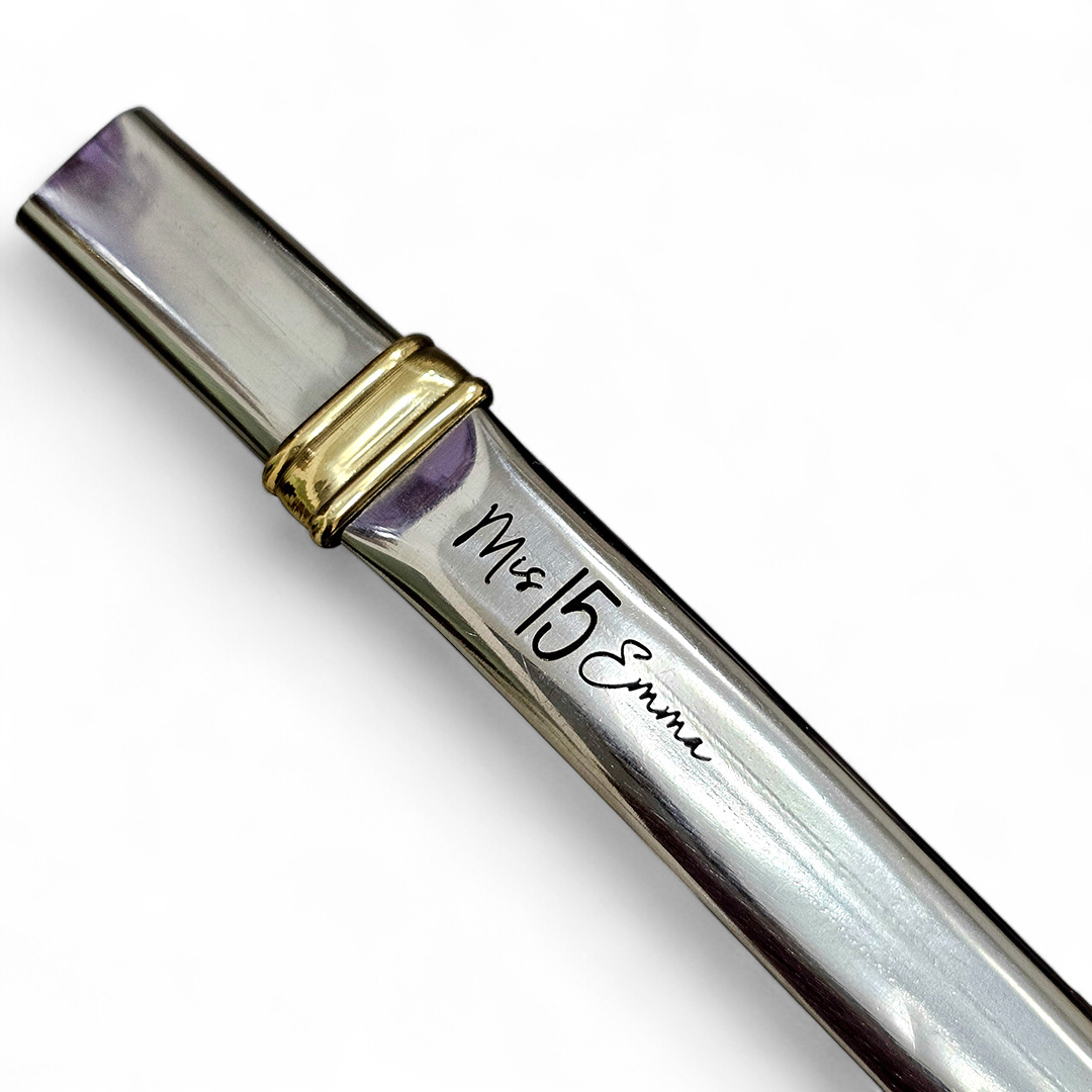 Bombilla de Acero Inoxidable Personalizada - Imagen 3