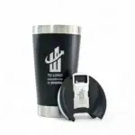 Vaso Cervecero Térmico de Acero Inoxidable con Destapador – 473 ml